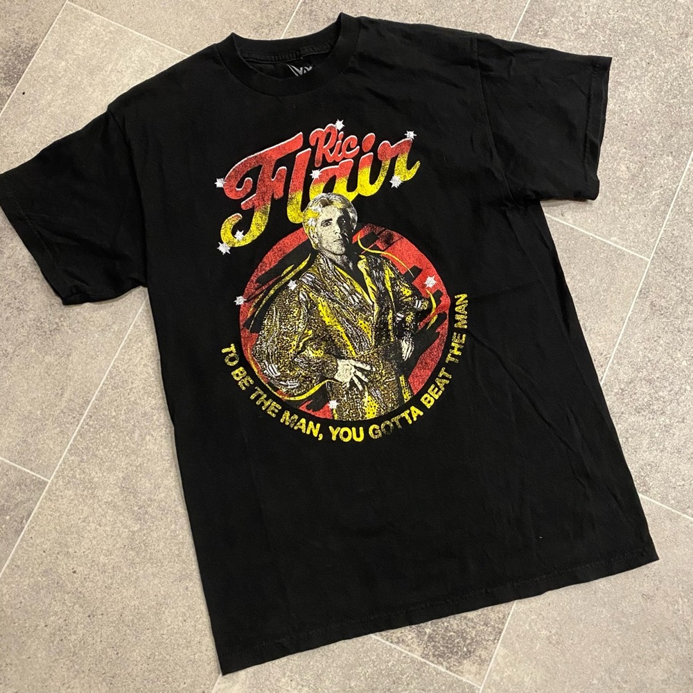 WWE Black Ric Flair Graphic Tee